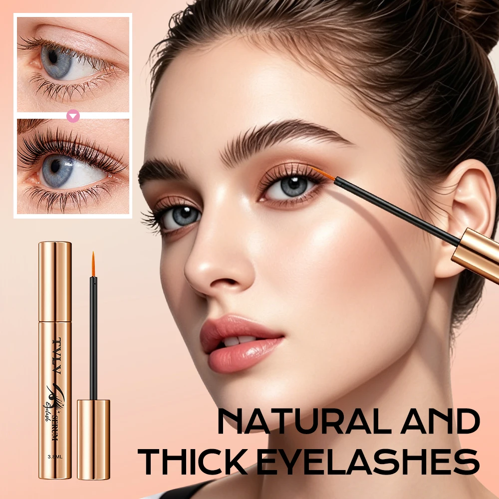 TVLV Eyelash Growth Serum,Gentle Nourishing Lash Serum with Natural Formula,Eyelash Growth Care Treatment for Longer Lashes