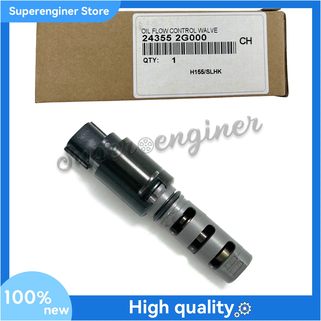 

24355-2G000 VVT Camshaft Timing Oil Control Valve INTAKE for 06-15 Hyundai Sonata Kia Optima 2.0L 2.4L 243552G000