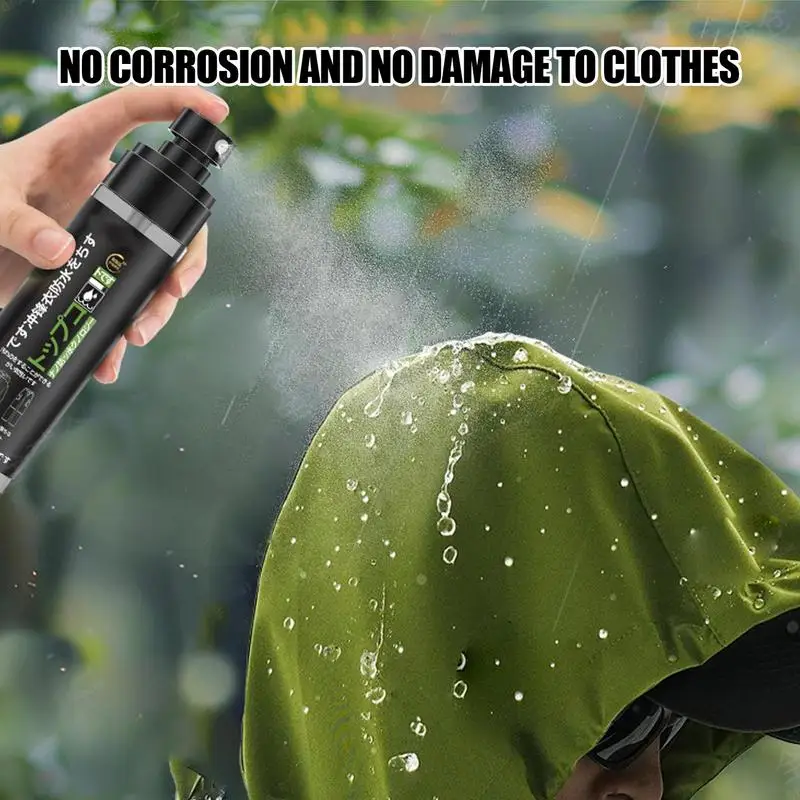 Jacket Waterproofing Spray 100ml Jacket Water Proof Spray Eco-Friendly Canvas Fabric Spray Protector For Paddle Snow And Camping