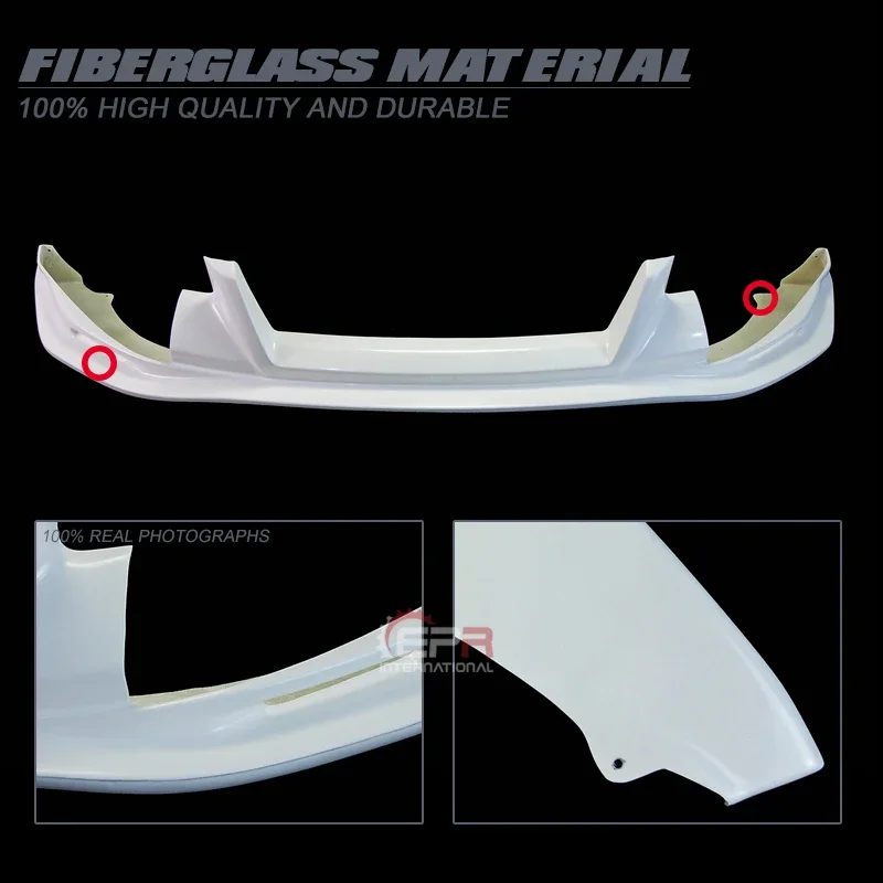 Fiber Glass Front Bumper Lip Trim for Nissan 370Z Z34 Zenki Early Model Top Secret (Pre-facelift) Body Kit 370Z Racing Part Trim