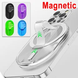 GrippopsoFor Magsafe Cellphone Tok Phone Ring Holder With Finger Strap Expanding Stand For iPhone 15 14 Pro Max Bracket