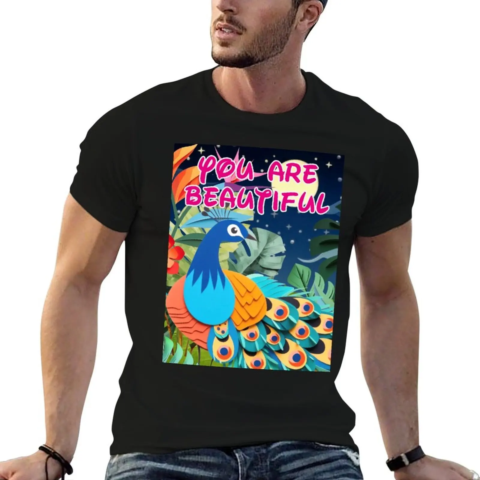 

Jungle with wild animals, safari in the jungle T-Shirt t shirts for man cotton t shirts for man graphic tees T-Shirt