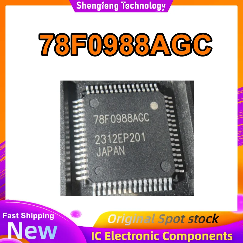 

UPD78F0988AGC-8BS-A 78F0988AGC QFP64 микросхема 100% новый оригинал на складе