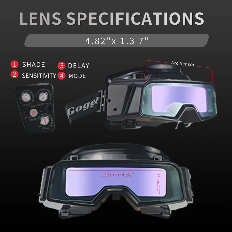 Outside Control Solar Auto Darkening True color Welding Glasses Welder Mask Welding Helmet With Shade eara Din9-Din13