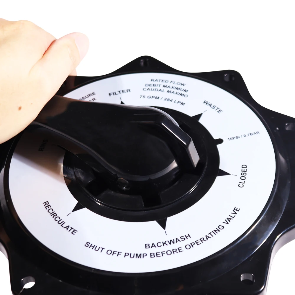 Sand Filter Top Mount Kit SPX0715BA3 Valve Cover For Swimming Pool System ABS Plastic Construction High Pressure Resistance - view 6