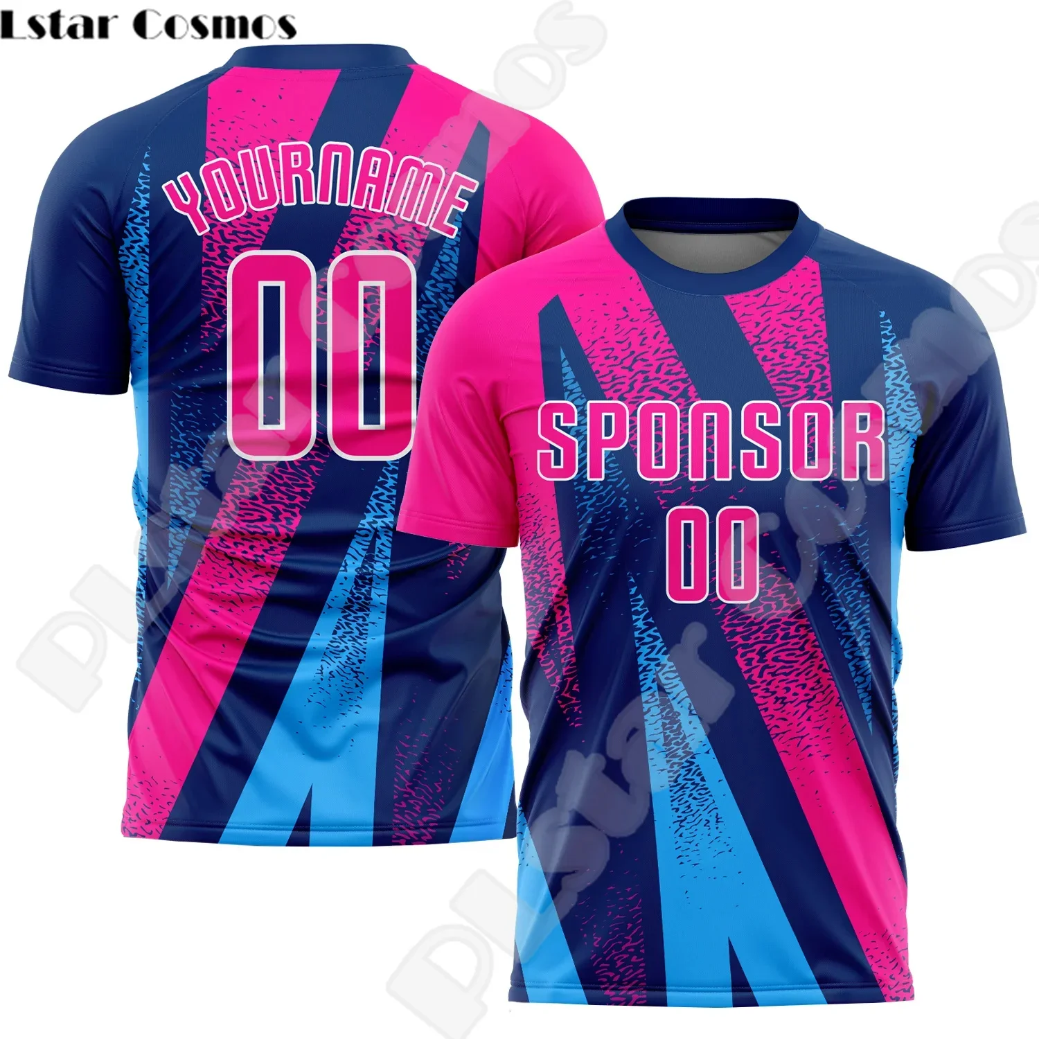 Camiseta de fútbol con nombre personalizado, ropa de calle con logotipo de jugador, camisetas informales de verano con estampado 3D, Harajuku X8,