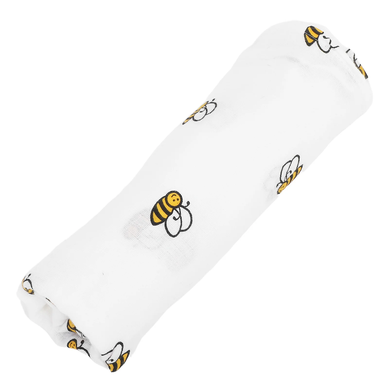 

Baby Swaddle Blanket Soft Lightweight Cotton Wrap For Newborns Infants Bee Pattern Swaddling Blanket Unisex Breathable