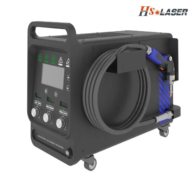 

Портативный мини-лазерный сварочный аппарат HS Laser 1500W с воздушным охлаждением для стали и металла