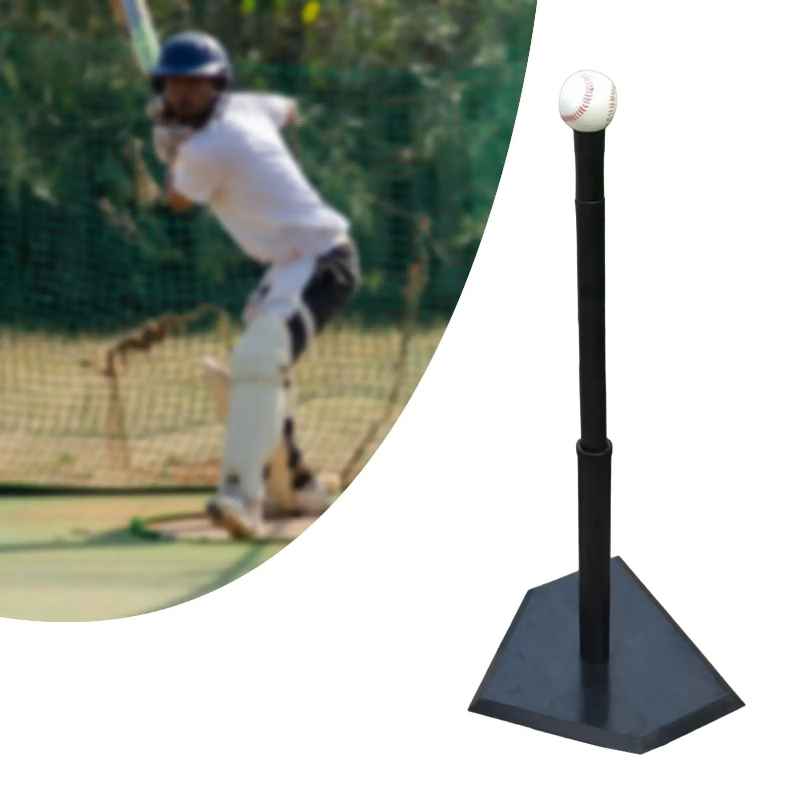 Baseball Batting Tee Practice Accessories Easy To Assemble Hitting Tee For Outdoor Activity Sports Gym Training Camps Teams