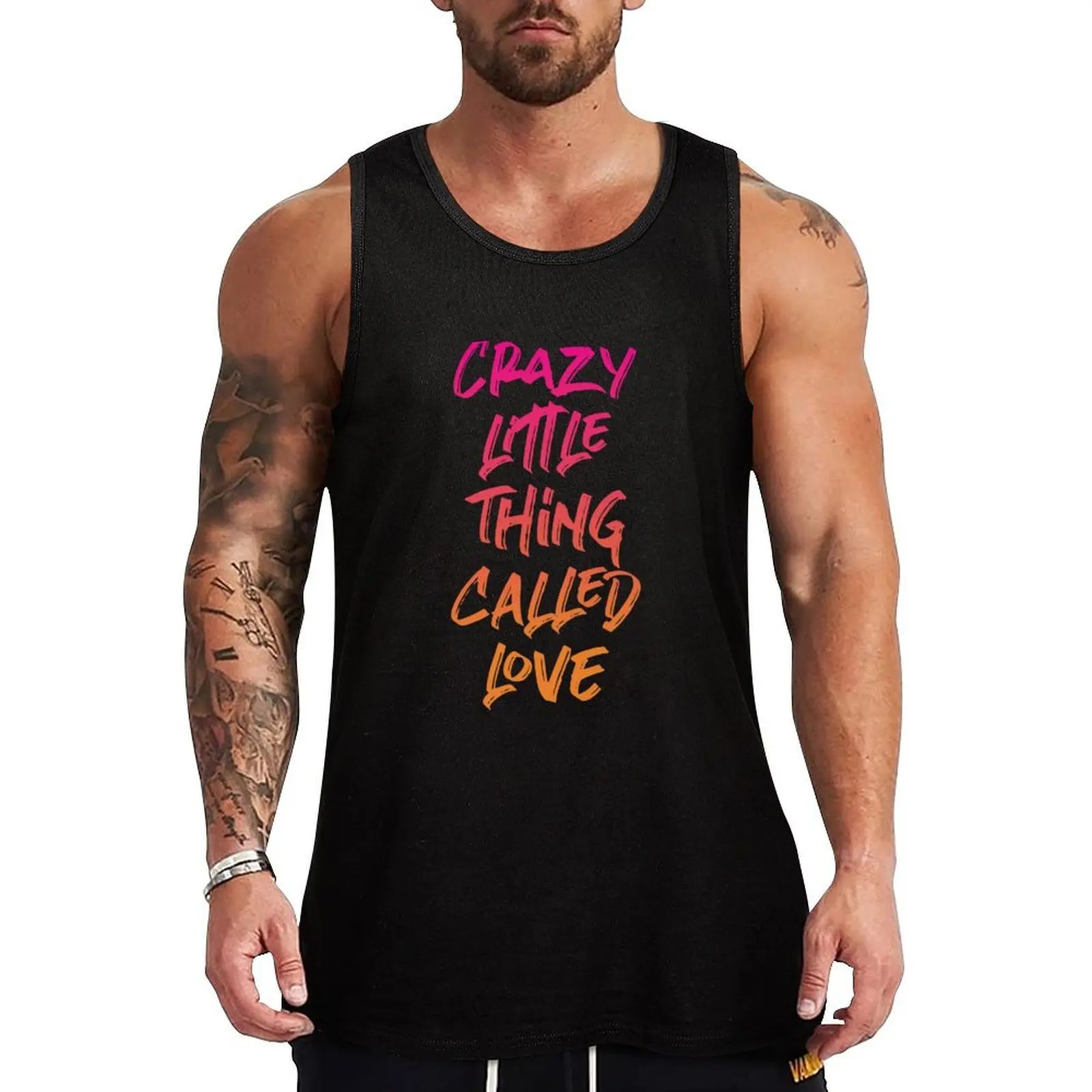 Crazy little thing Tank Top Running Jogging Tank Top Moisture Wicking Dry Fit