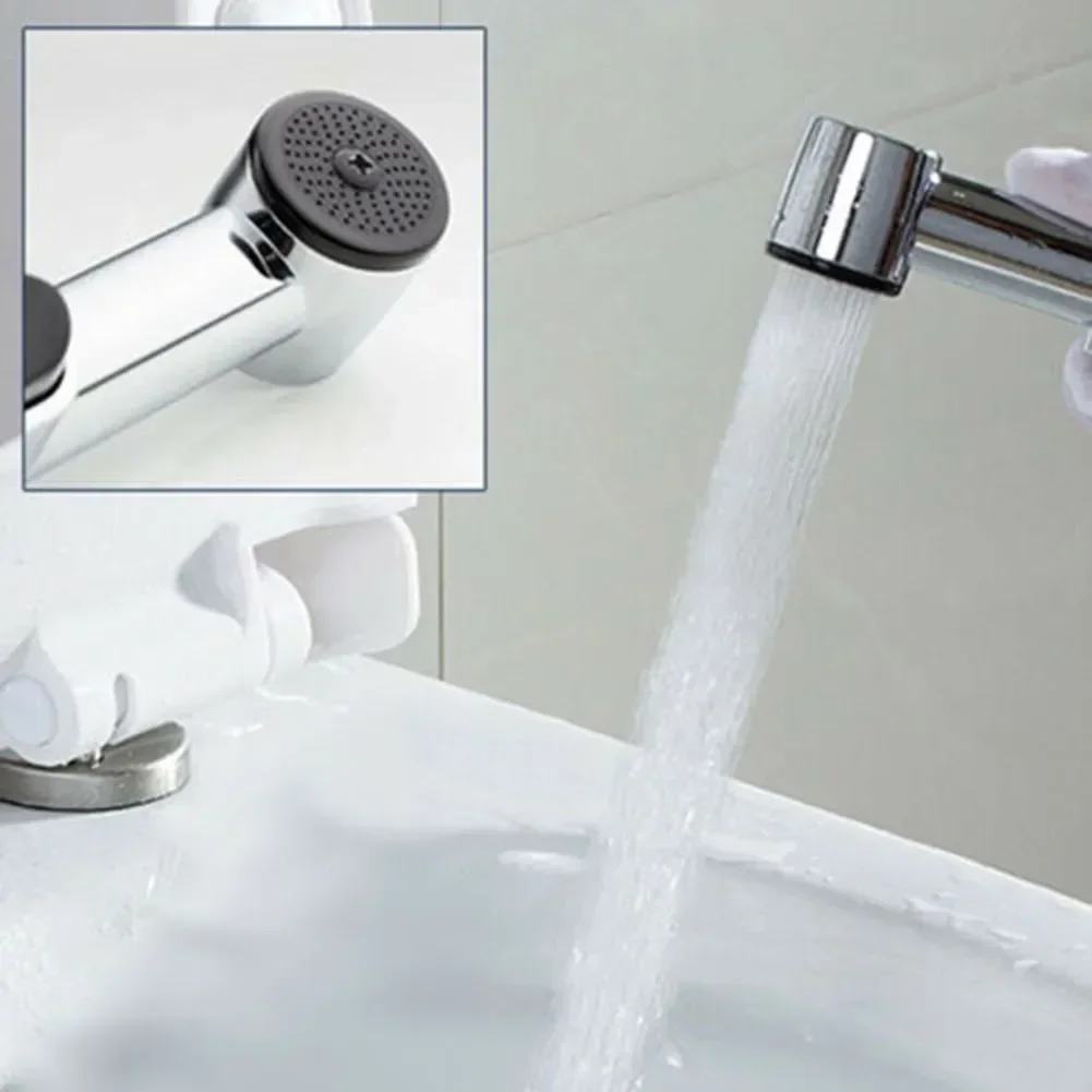 

Toilet Bidet Handheld Douche Spray Nozzle ABS G 1/2 Connector Hygienic Shower Head Hose Mounting Bracket For Bathroom