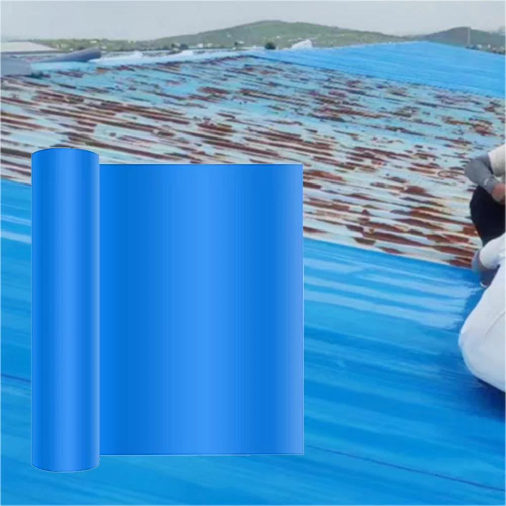 Roof Waterproof Tape Leakproof Roof Repair Tape 10M Heat Insulated Sealing Tape Anti Crack Fix Tape for Metal Surfaces