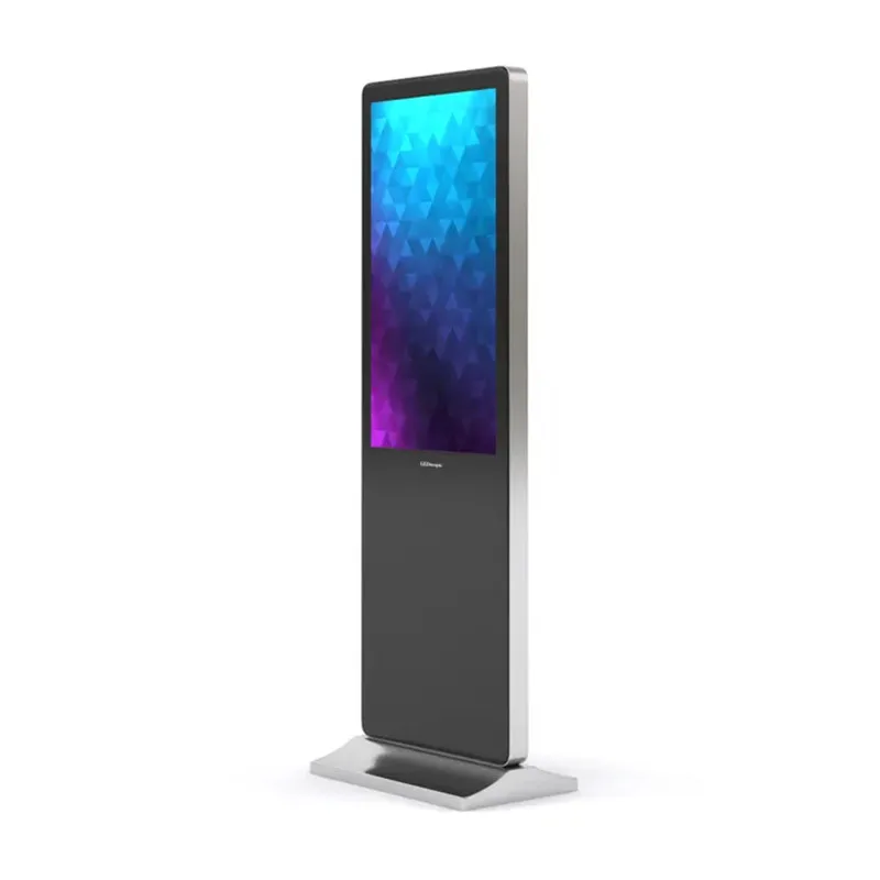 android system touch screen digital signage kiosk 55 inch floor standing lcd advertising player