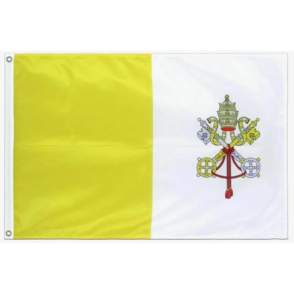 Custom music sport Vatican city BANNER For 3'X5' OR 2X3FT WITH Imperial Flag