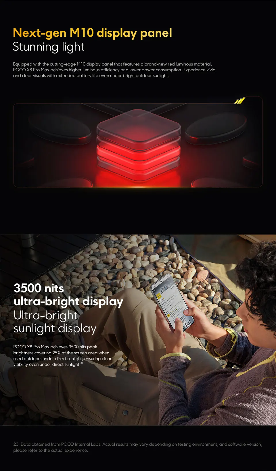 POCO X8 Pro Max 5G Smartphone Global Version 8500mAh battery 6.83'' 1.5K 120Hz Ultra-Bright AMOLED Display Dimensity 9500s NFC