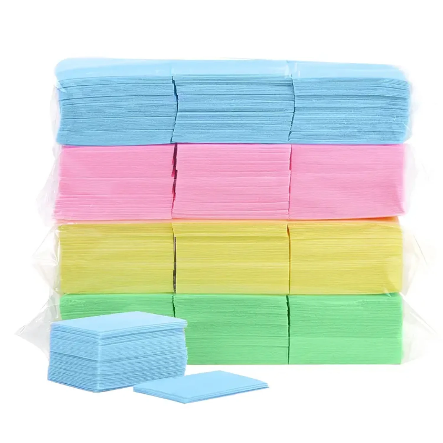 Lint-Free Soft Disposable Nail Wipes - 1000 Pcs for Effective Acrylic and Gel Nail Polish Removal