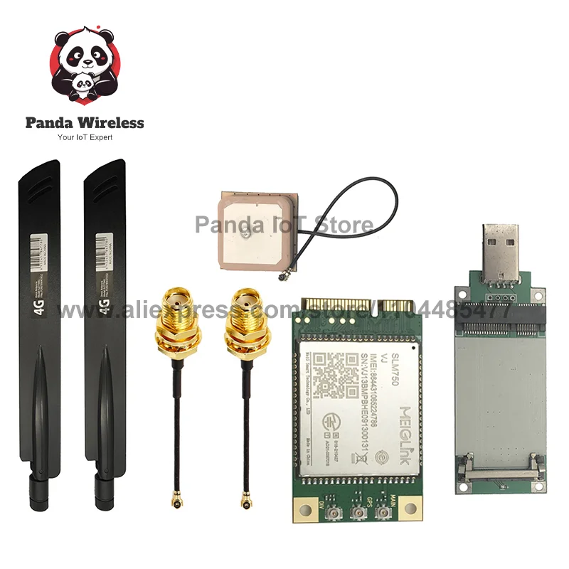 

SLM750 SLM750-V Модуль 4G LTE Cat4 Mini Pcie Package J Для M2M Применение Ролевой зоны Европы и Азии с комплектами аксессуаров