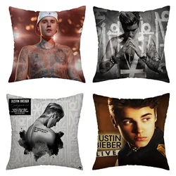 Pillow Covers Decorative Cushion Justin Bieber Personalized Gifts Decorative Pillows for Sofa Cushions Cover Home and Decoration