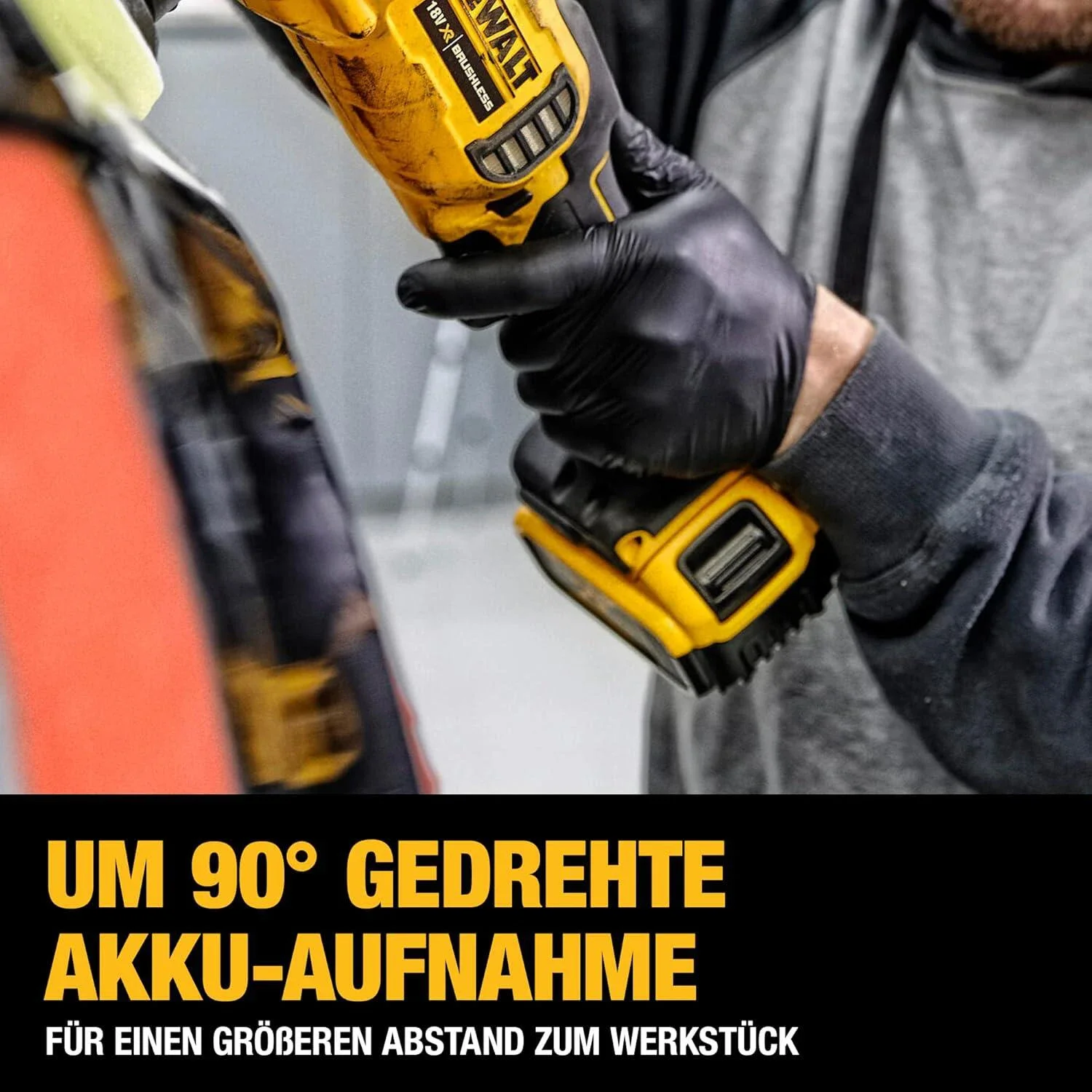 أداة تلميع لاسلكية بدون فرشاة من DEWALT DCM848N أداة عارية 20 فولت 125 مللي متر 5 بوصة ملمع مدار عشوائي متغير السرعة 5500 دورة في الدقيقة أداة طاقة ديوالت