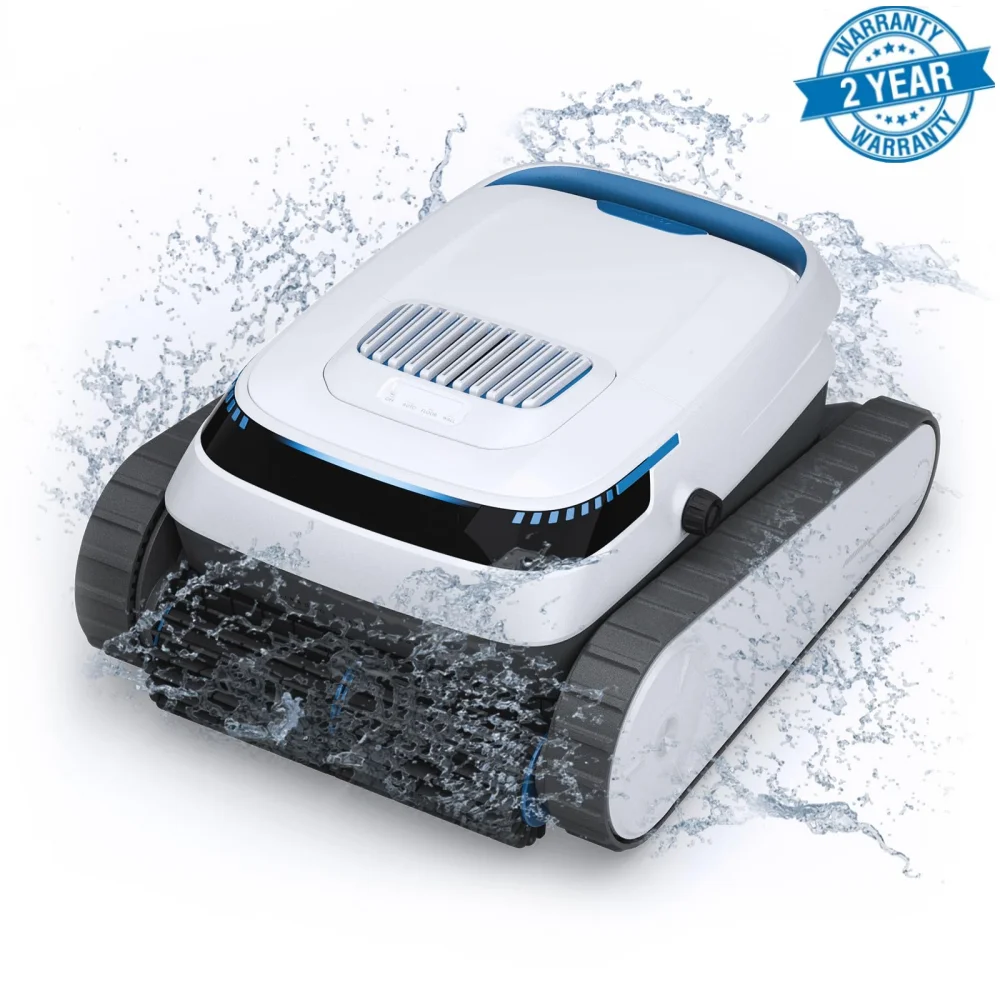 Image of AIRROBO PC10 Intelligenter Poolreinigungsroboter, 5200mAh Akku, Wandkletterfunktion, reinigt Boden/Wände/Wasserlinie für eingelassene und oberirdische Pools
