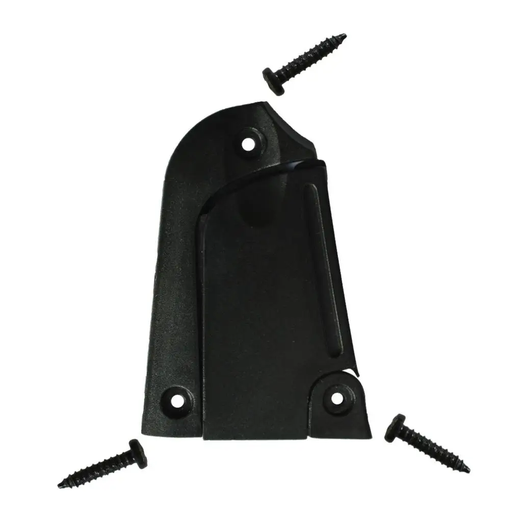 Black Rod Cover Plate with Screws for Electric Guitar Accessories