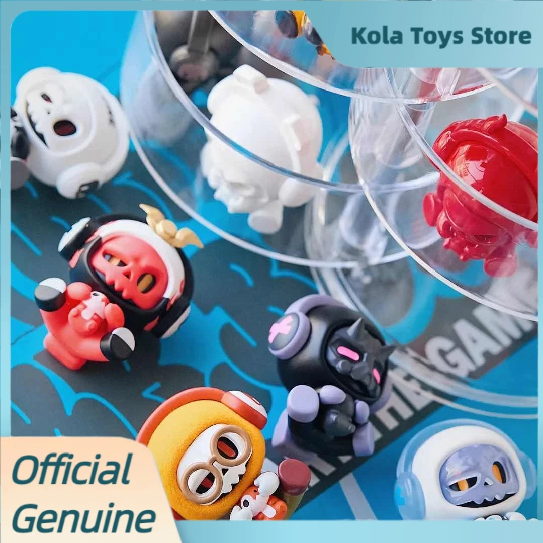 Genuine Baby Mr.Bone Blind Box Anime Figure Mini Fashion Play Figurine Doll Collect Decoration Pvc Model Toy Gifts For Boys