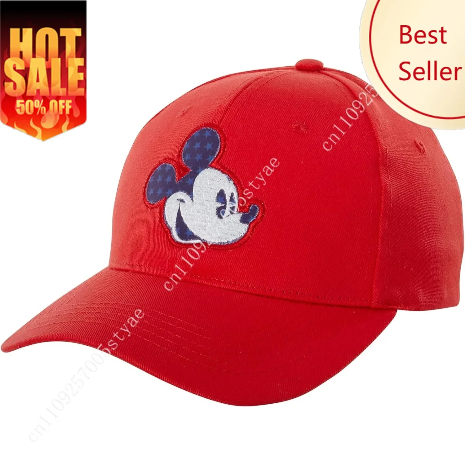 

Mickey Mouse Baseball Cap Disney Ballcap Men Women Dad Hat Curved Brim Caps Cartoon Caps Fashion Sunhat Trucker Hats