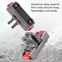 Quick Release Mount Aluminum Alloy Snap On Magnetic Mount Base with 1/4in Screw Port for Action Camera Quick Release Mount