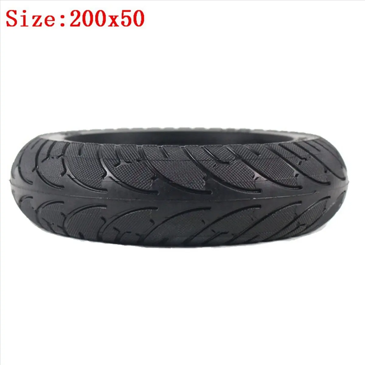 #01U 8 Inch Scooter Tire 200X50 Solid Tire for Speedway RUIMA Mini 4 PRO,Solid Tire,(black)