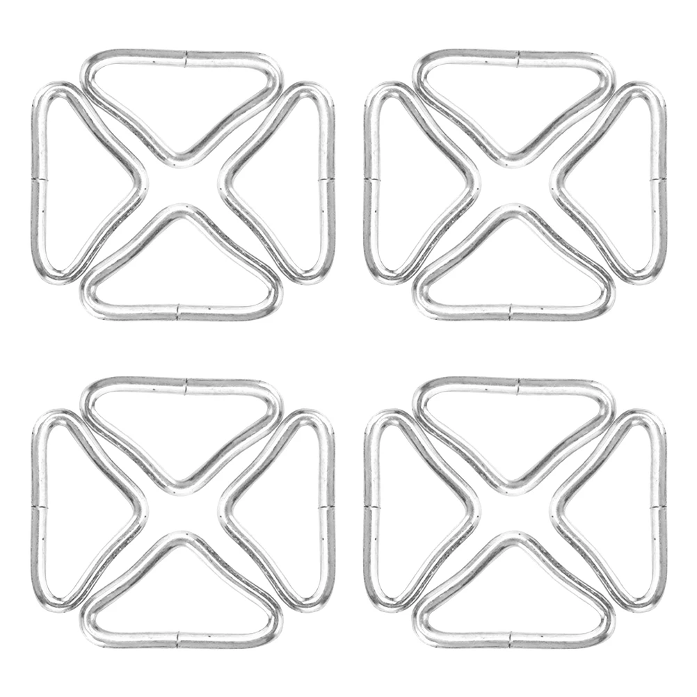 

36Pcs Trampoline Spring Hooks Triangle Buckles Professional Replacement Durable Trampoline Parts Outdoor Jumping Rings