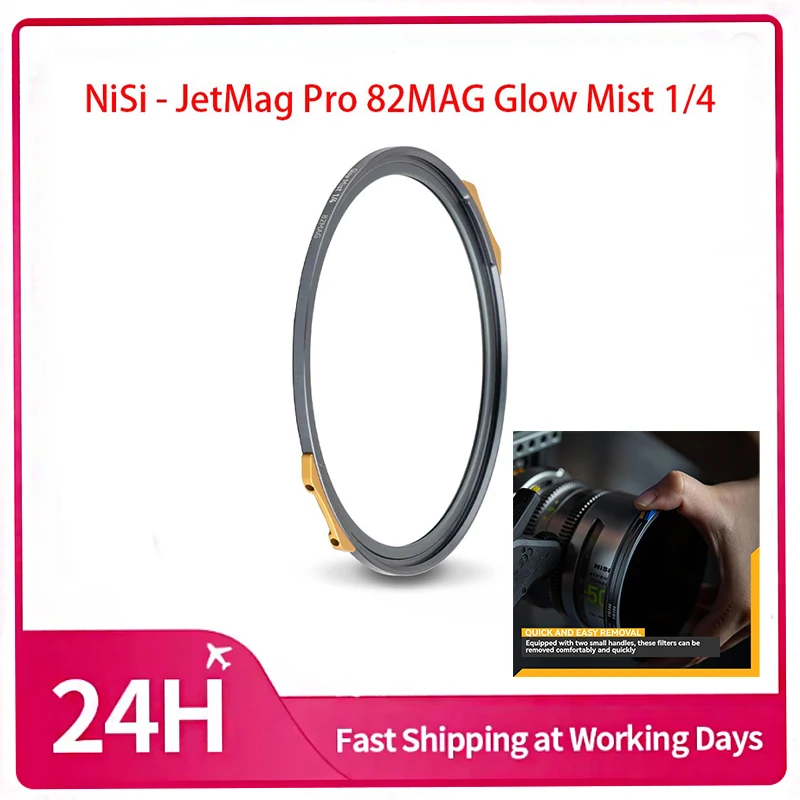 

NNiSi - JetMag Pro 82MAG Glow Mist 1/4, магнитный фильтр для улучшения изображения звезд и созвездий, оптическое стекло с нанопокрытием ﻿