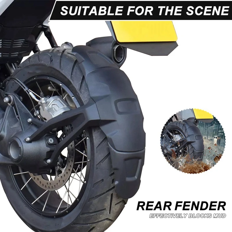 Motorcycle Rear Wheel Fender Rear Mudguard Extended Edition For BMW R1300GS R1300 GS 2023-