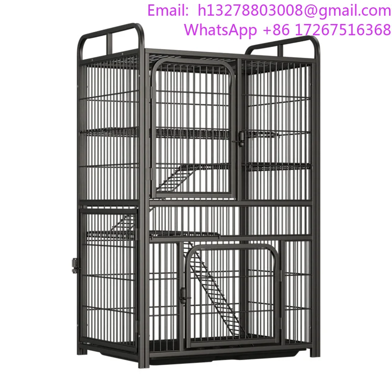 

Shelf Five-layer cat cage Large free space Strong and stable