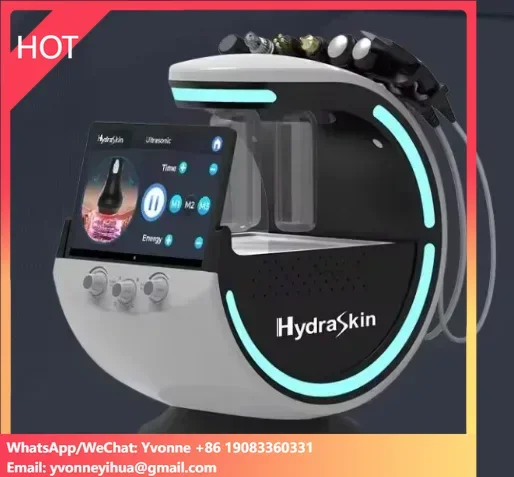 

2024 Newest Hydro Oxygen Dermabrasion Facials Cleaning Skin Care Hydraskin Analyzer