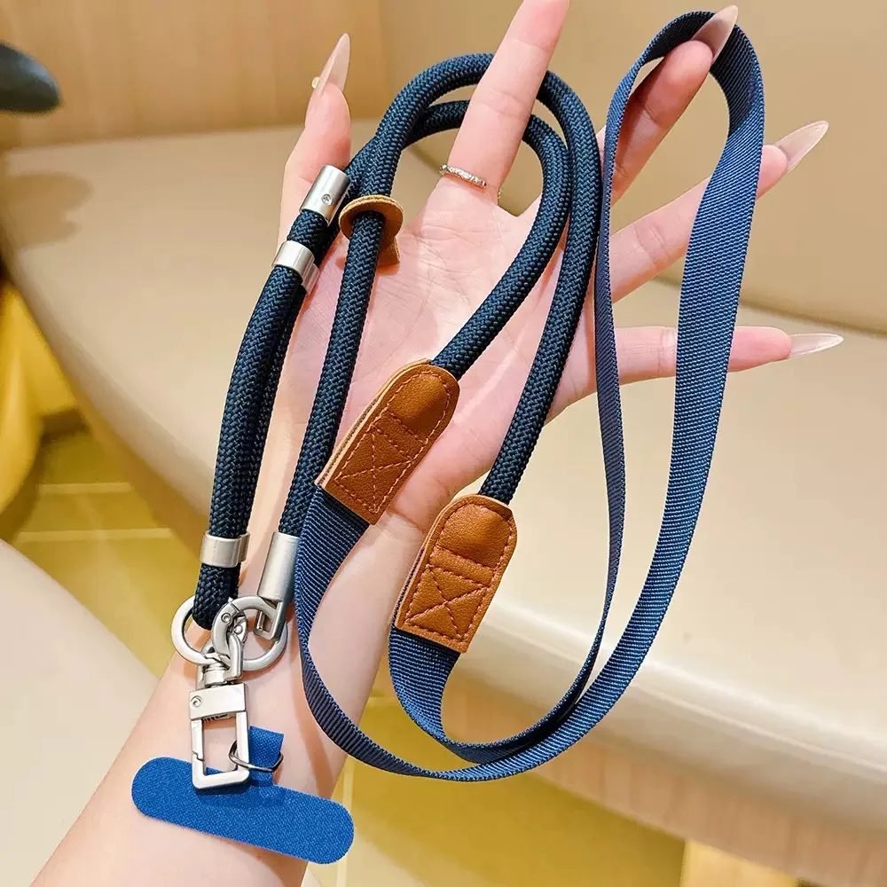 Correa Universal para Teléfono, Tipo Collar Cruzado, Ajustable, Larga, Antipérdida, Resistente y Duradera