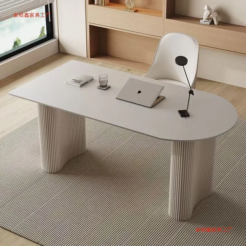 H1 simple Nordic wind rock slab thickened computer desk modern simple small apartment gift