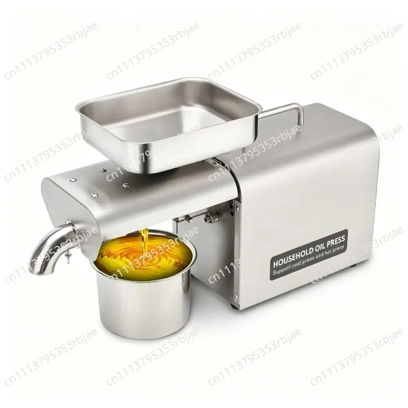 Commercial Oil Press Pumpkin Seed Press, Stainless Steel Small, Fully Automatic