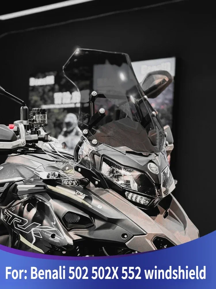 

TRK 502X 502 552 Motorcycle Windshield Modification Windshield Modification Front Windshield for Benelli TRK 502x TRK502 TRK 552