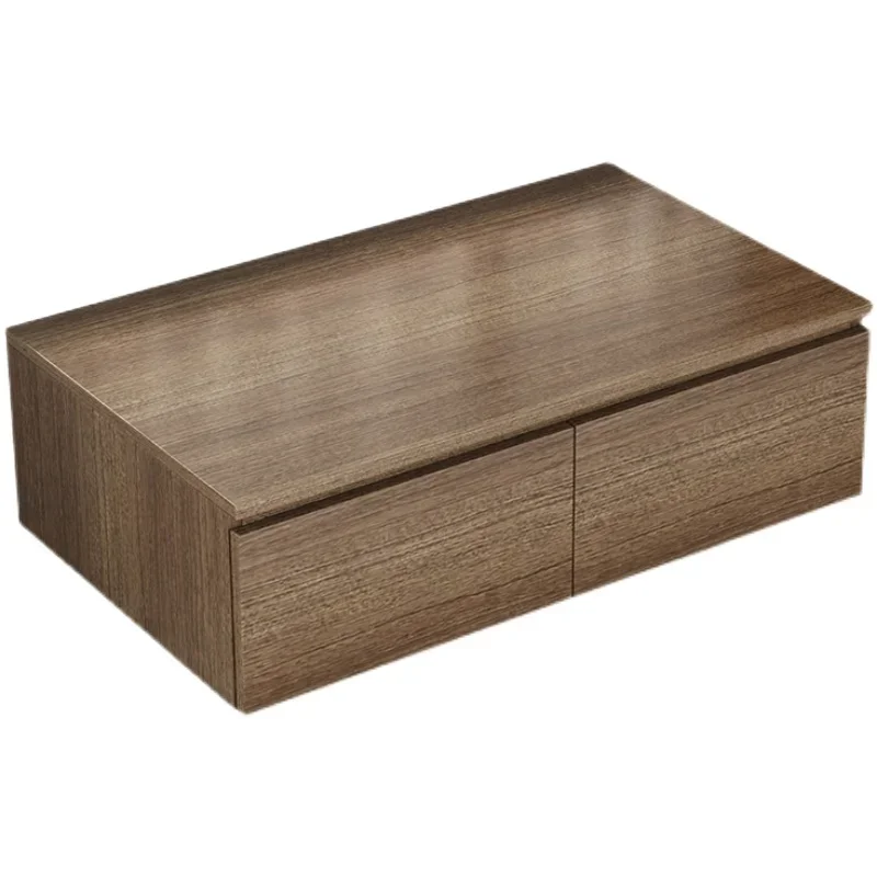 Solid wood bedroom bay window cabinet balcony window sill cabinet low cabinet sitting floor  drawer storage