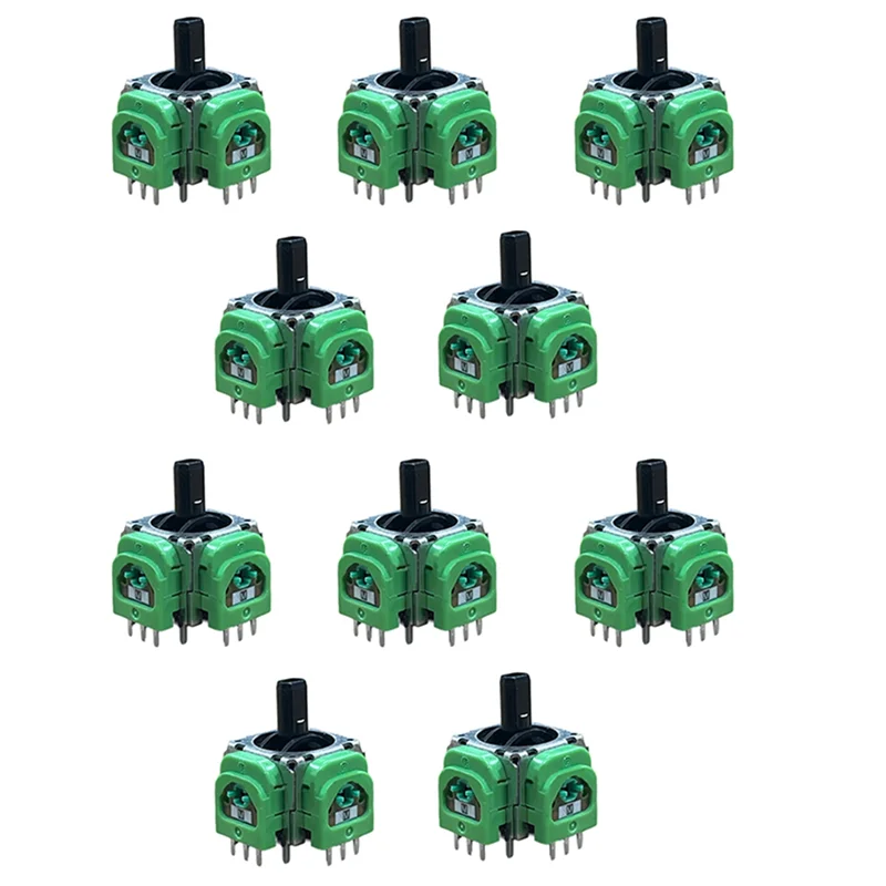 【B74A】For PS5 Controller Replacement Parts-10Pcs TMR Sensor 3D Analog Joystick TMR Electromagnetic IC For PS5 Gamepad