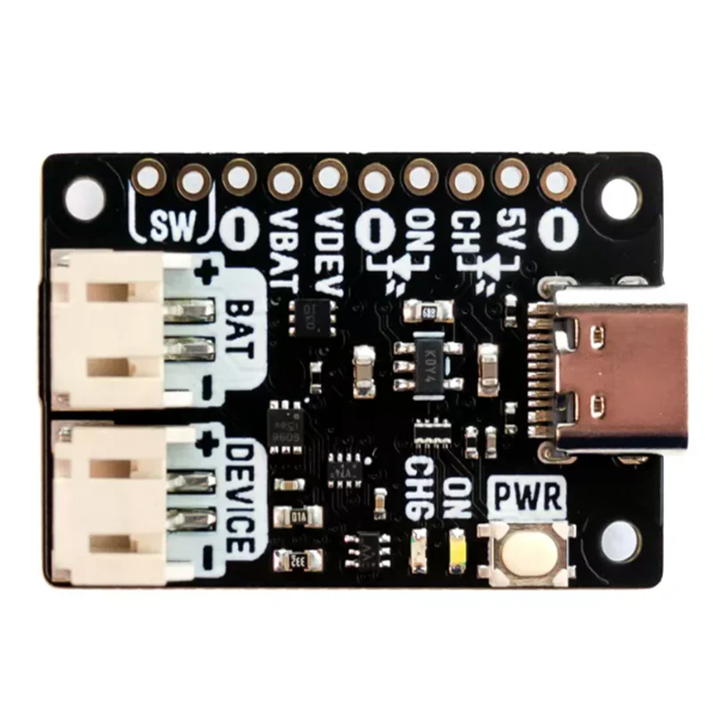 Type‑C Li‑ion/LiPo Battery Fast Charging Module, 3.7V Lithium‑Ion Portable Charger Board