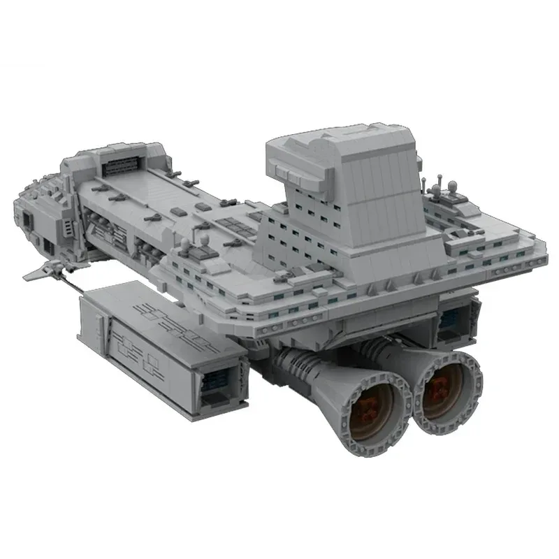 MOC Stargated X-303 nave espacial juguete de bloques de construcción película de ciencia ficción nave espacial DIY modelo ladrillos coleccionables regalo para adultos niños