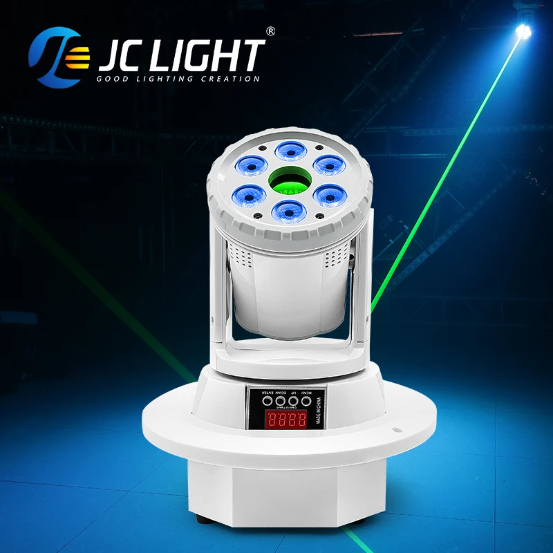 JC Light-Moving Head Light para Palco, DJ Light, Club Light, Wash e Laser, 2in 1, KTV, Room Beam Lighting, Party Disco, Novo, 2023