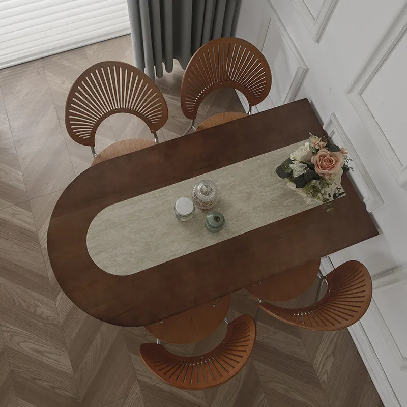 # Mesa de comedor nórdica moderna, mesa de comedor de diseño de lujo para restaurante, sala de estar, mesa de comedor, muebles para el salón