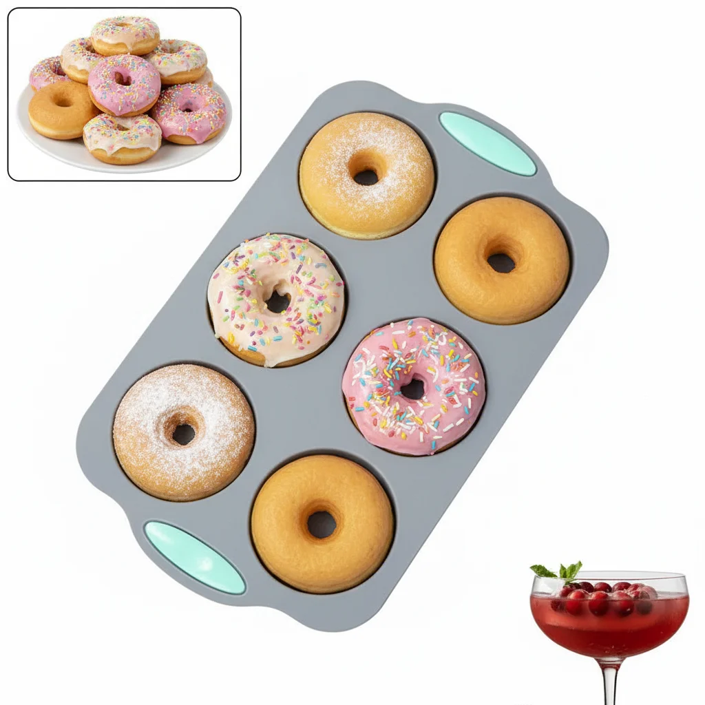 6 Holes Silicone Do…