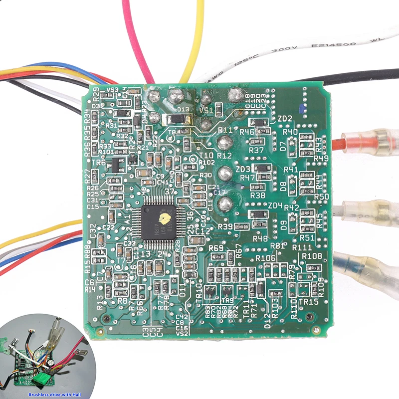 

12V 18V 20V Brushless Motor Driver Board Adjustable Potentiometer Speed Pushbutton New Power Tools Wide Voltage