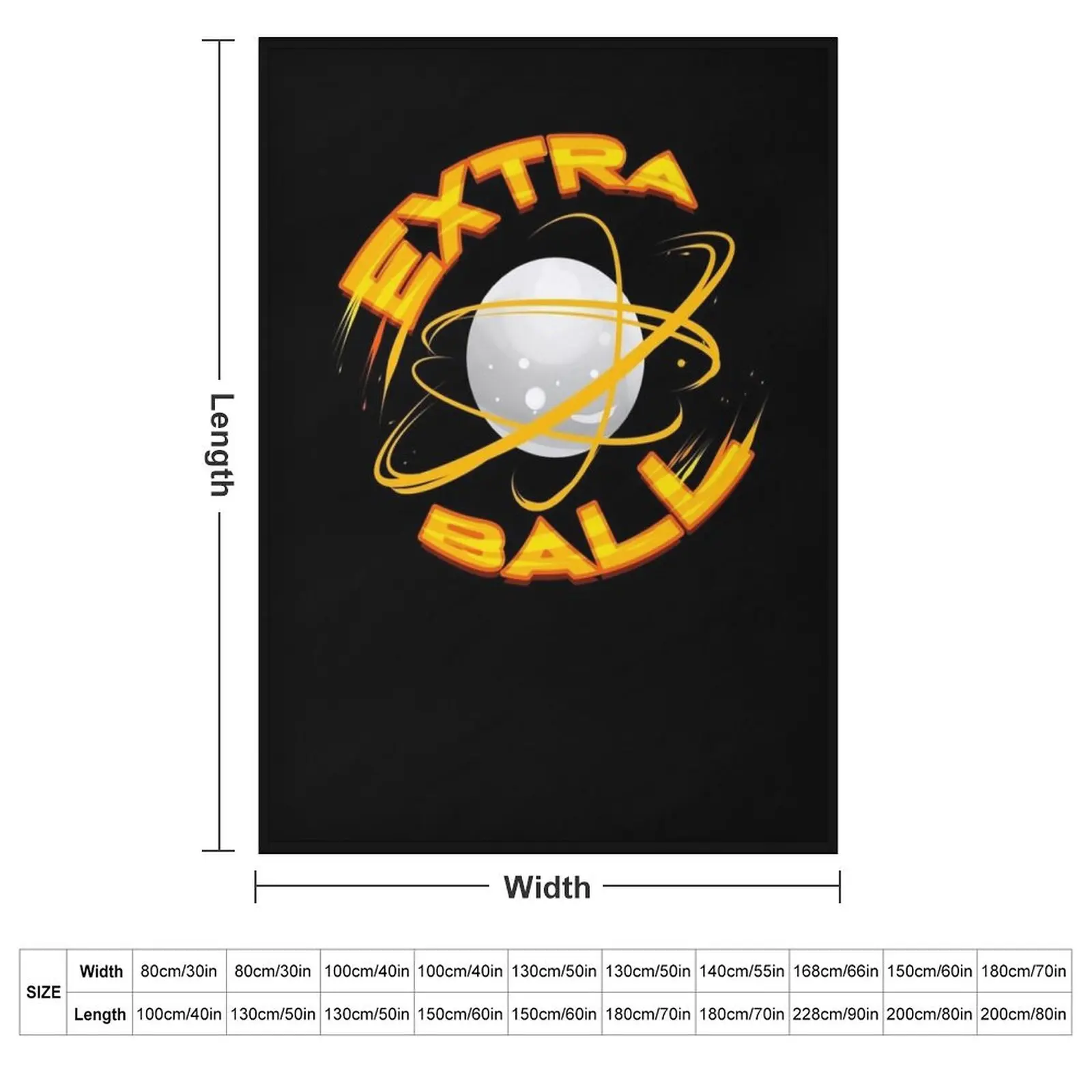 Pinball Machine Funny Retro Extra Ball Arcade Gift Throw Blanket Beach Bed Soft Big Weighted Blankets