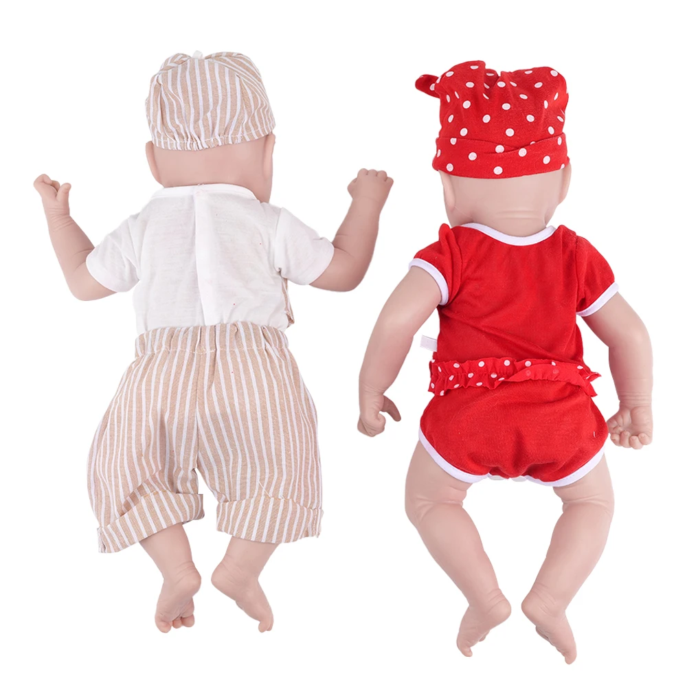 IVITA WG1564 46cm 2.99kg 100% Full Body Silicone Reborn Baby Dolls 3 Colors Eyes Choices Realistic Baby Doll for Children Toys