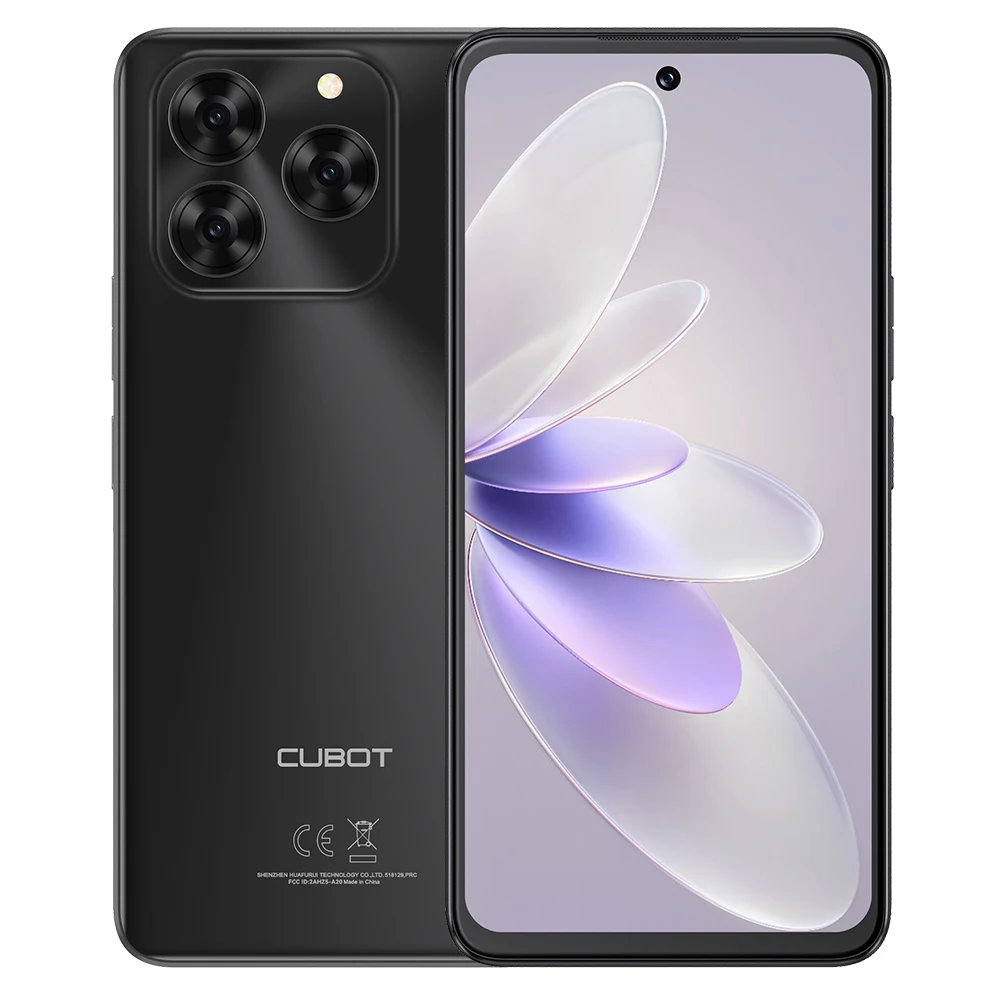 Cubot Note 60-smartphone, Android 15, 7,2-inch 120 Hz-scherm, Octa-core, 16 GB (6 + 10 GB) RAM 128 GB ROM, 48 MP camera, 7000 mAh batterij