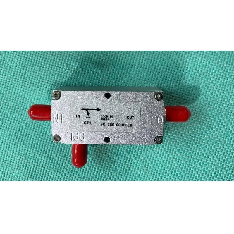 Directional Bridge, Directional Coupler 300K-8G 16dB Reflective Bridge, Standing Wave Test, Stainless Steel Connector